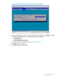 Page 91Figure42iLORBSUConfigureiLOCommand-LineInterfacewindow
6.Foreachoptionthatyouwanttochange,selecttheoption,andpressthespacebartotoggle
throughtheavailablesettings.Youcanchangethefollowingsettings:
•SerialCLIStatus
•SerialCLISpeed(bits/second)
Formoreinformationabouttheseoptions,seeTable2(page41).
7.PressF10tosavethesettings.
8.SelectFile→ExittocloseiLORBSU.
UsingtheiLORBSU91 