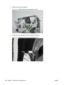 Page 1383.Remove three screws (callout 3).
Figure 6-41   Remove the top-cover assembly (3 of 4)
3
4.Lift the top-cover assembly off  of the product to remove it.
Figure 6-42   Remove the top-cover assembly (4 of 4)
126 Chapter 6   Removal and replacement ENWW 