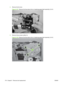 Page 1903.Remove the fan duct.
Figure 6-121   Remove the face-down-drive or dupl exing-paper-feed assembly (2 of 4)
4.Remove three screws (callout 3).
Figure 6-122   Remove the face-down-drive or dupl exing-paper-feed assembly (3 of 4)
3
178 Chapter 6   Removal and replacement ENWW 