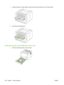 Page 2445.If jammed paper is visible, grasp it with both hands and slowly pull it out of the product.
6.Close the jam-release door.
Duplex paper path (HP LaserJet P2050 Series Printers only)
1.At the front of the product, remove Tray 2.
232 Chapter 7   Solve problems ENWW 