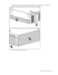 Page 53 
Hardware options installation 53 
Use the T-10 Torx screwdriver to remove the front panel screws. Unhook the tower configuration 
panels from the chassis, then slide them back and away from the chassis. 
 
 
5. Remove the access panel (on page 18).  