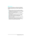 Page 127PJL Overview 
Printer Job Language (PJL) is an integral part of configuration,
in addition to the standard Printer Command Language. With
standard I/O cabling, PJL allows the printer to perform functions
such as:
•Allowing the printer to talk to the host computer through a
Bi-directional parallel connection. The printer can tell the host
such things as the control panel settings, and allow the control
panel settings to be set from the host.
•Dynamic I/O switching allows the printer to be configured
with...