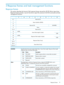 Page 193Responseframesandtaskmanagementfunctions
Responseframes
ThissectiondescribestheformatofSASresponseframesreturnedbyHPLTOUltriumtapedrives.
ResponseframesprovideawayforthedrivetoreporttheoutcomeofallSCSIcommandsandtask
managementfunctions:
01234567
Reserved(0)0–7
StatusQualifier(0000h)7
8
DATAPRESReserved(0)10
Status11
Reserved(0)12–15
SenseDataLength(nbytes)(MSB)16
(LSB)19
ResponseDataLength(mbytes)(MSB)20
(LSB)23
ResponseData(ifany)24
23+m
SenseData(ifany)24+m
23+m+n...