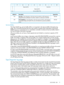 Page 7101234567
CodeSetReserved(0)6
Reserved(0)7
ServiceBufferTitle8–n
TypicalSizeDescriptionBufferID
500kBErrorlog–TheinformationinthislogmaybeusedbyanHPengineerto
diagnosefailuresattributedtothedrive,mediumorautomationcontroller.
41h
200kBDriveHealthlog–TheinformationinthislogmaybeusedbyaHPengineer
toevaluatethegeneralhealthofthedriveandidentifyanypotentialproblem
areas.
42h
ServiceBuffers
TheDriveHealthLog,servicebuffer(42h)isnotreportedintheServiceBufferInformationlog...