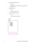 Page 305ENRectangular Area Fill Examples 14-15 3Specify the height of the rectangle:
E
C*c1500B 
This sets the rectangle to 1500 PCL Units (5 inches at 300 
units-per-inch).
4Specify the Pattern ID:
E
C*c25G 
This sets the Pattern ID to 25.
1Print the rectangular shaded area:
E
C*c2P 
 This example prints the following:
Figure 14-5 Shaded Fill Example 