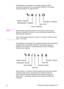 Page 33ENSyntax of Escape Sequences 1-7 The following is an example of an escape sequence with a 
termination character and no parameter character. This escape 
sequence performs a single function.
NotesSome escape sequences shown in this manual contain spaces 
between characters for clarity. Do not include these spaces when 
using escape sequences.
Also, in the escape sequence a script “
l” is used to indicate a lower 
case “l” for clarity. 
The following is an example of an escape sequence with a parameter...