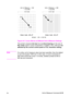 Page 69ENUnit of Measure Command 4-15 Figure 4-6 Cursor Moves at Different Unit of Measure Settings 
The printer’s physical dot size has no direct bearing on the size of 
PCL Units used in cursor movements. In addition, PCL Units are not 
affected by the current control panel or PJL resolution setting.
NoteIf no other unit of measure value has been specified, then the default 
is one Unit equals 1/300 inch. In this case, a cursor movement of 
450 Units moves the cursor 1.5 inches, whether printed at 300 or 
600...