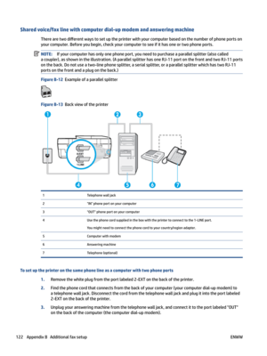 Page 128Sharedvoice/faxlinewithcomputerdial-upmodemandansweringmachine
Therearetwodi