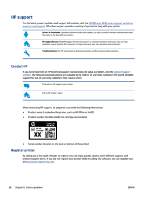 Page 94HPsupport
Forthelatestproductupdatesandsupportinformation,visittheHP2