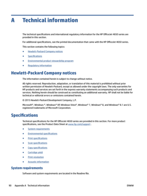 Page 96ATechnicalinformation
Thetechnicalspeci