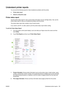 Page 141Understand printer reports
You can print the following reports to help troubleshoot problems with the printer.
●
Printer status report
●
Network configuration page
Printer status report
Use the printer status report to  view current printer information and ink cartridge status. Also use the
printer status report to help yo u troubleshoot problems with the printer.
The printer status report also c ontains a log of recent events.
If you need to call HP, it is ofte n useful to print the printer status...