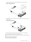 Page 551.Alignthefrontedgeofthecoverwiththealignmentmarkontheopticaldrivebay.
Figure3-7AligningtheTopCover
2.Graspthebluereleaseleverandslidethecovertowardthefrontoftheserveruntilthelever
snapsintoplace.
Figure3-8ClosingtheTopCover
3.Slidetheserverintotherackenclosureandreconnectthepowerandexternalcables.
RemovingandReplacingtheFrontBezelonaRack-MountedServer
Youmustremovethefrontbezelfromthechassistogainaccesstothepowersuppliesandoptical
drive.
RemovingtheFrontBezelonaRack-MountedServer...