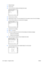 Page 12211.Release Bongo0.
12. Press any key.
13. The Front Panel then displays the Bongo0 test results.
14.Press any key to continue.
15. Repeat steps 8 through 14 for the remaining Out of Ink sensors for each of the Ink Cartridges.
16. The front Panel prompts you to insert all the Ink Supplies.
17.Install all the Ink Cartridges.
18. Press  OK to continue.
19. The Acumen Supplies test and the front Panel displays the following messages:
●Starting AcumenSupplies.
● Reading AcumenSupplies.
20. The Front Panel...