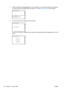 Page 1642.When the following message appears on the fron t panel, you must select whether you would like
to continue with the Carriage Setup by pressing  OK. Press  Back or  Cancel to exit the utility.
3.The printer will start to ca librate the Color Sensor:
Once the Color Sensor calibration has completed successfully,  OK will be displayed on the Front
Panel.
150 Chapter 4   Service Menu ENWW 