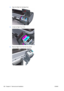 Page 1944.Open the Right Ink Cartridge Door.
5.Unclip the Right Front Trim.
6.Remove Right Front Tr im from the printer.
180 Chapter 6   Removal and Installation ENWW 