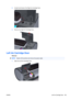 Page 1973.Unclip the left side of the Right Ink Cartridge Door.
4.Remove the Right Ink Cartridge Door.
Left Ink Cartridge Door
Removal
NOTE: Switch off the printer and remove the power cable.
1.Open the Left Ink Cartridge Door.
ENWW Left Ink Cartridge Door 183 