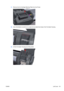 Page 20511.Remove the Ink Cartridge Blanking Plate from the Printer.
12.Use a flat bladed screwdriver to unclip the two attachment clips of the Formatter Housing.
13.Lift the Formatter Housing out of the printer.
ENWW Left Cover 191 