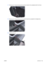 Page 20717.Remove one T-15 screw that secures the Left Cover (bottom front, accessible under Front Cover).
18.Remove one T-15 screw that secures the Left  Cover (top front, accessible Ink Cartridge Door).
19.Unclip the Left Trim.
ENWW Left Cover 193 