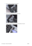 Page 2965.Remove the Right Ink Supply Station bonding cable.
6.Remove the Right Side Plate of the Right Ink Supply Station.
7.Remove the T-15 screw that secures the Right Ink Supply Station to the printer.
282 Chapter 6   Removal and Installation ENWW 