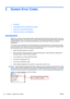 Page 602 System Error Codes
●Introduction
●
Continuable and Non-Continuable Error Codes
●
System Error Code Brief Descriptions
●
System Error Codes  - Full Descriptions
Introduction
System error codes are hexa-decim al based numbers generally caused by internal system errors. The
following pages contain a  list of system error codes and their re spective descriptions and recommended
corrective actions. Only try one recommended action at a time and check if the error code has
disappeared.
If you have an error...