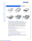 Page 1More user manuals on ManualsBase.com
specifications
HPScanJet 3300C/4200C/5300C/6300C/6350C/6390CColor Scanners
Exceptional Quality with HPÕs Intelligent Scanning Technology
You will get great results with the innovative advancements that are built into each member
of the HP ScanJet family. Our Intelligent Scanning Technology automatically optimizes
scanned photos, logos, line art and text for quality results. Editable text from scanned
documents is created automatically with integrated Optical Character...