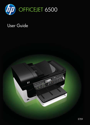 Page 1Podręcznik użytkownika
E709
User Guide
OFFICEJET 6500 