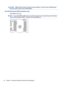 Page 76CAUTION:DIMMs and their sockets are keyed for proper installation. To prevent socket or DIMM damage, 
align these guides properly when installing DIMMs.
HP Z440 Workstation DIMM installation order
Install DIMMs in this order.
NOTE:If you install DIMMs of di