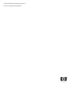 Page 96© 2005 Hewlett-Packard Development Company, L.P.
www.hp.com/support/businessinkjet1000
 