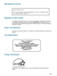 Page 90D-2ENWW
EMI statement (Korea)
Regulatory model number
For regulatory identification purposes, your product is assigned a Regulatory Model Number. 
The Regulatory Model Number for your product is SNPRC-0302. The regulatory number 
should not be confused with the product name (HP Business Inkjet 1100) or product number 
(C8124A or C8135A).
Power cord statement
The power cord cannot be repaired. If it is defective, it should be discarded or returned to the 
supplier. 
LED classification
Energy consumption...