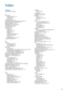 Page 95ENWWI-1
Index
Numerics
250-sheet tray. See tray 2
A
accessories
ordering online 3-3, A-1
part numbers  A-1
warranty B-3
ADI AutoCAD drivers  1-17
administrator guide for HP Jetdirect print server  1-1
Adobe PostScript 3 software RIP  C-1
aligning printheads 3-2, 4-7
Apple Macintosh. See Macintosh
Auto Select for trays  2-8
AutoCAD drivers  1-17
auto-duplex unit
capacity 2-3
clearing jams  4-11
dimensions C-1
illustration 1-5
media types supported  2-3
minimum margins  2-4
using 2-12
weight specifications...