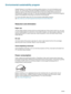 Page 106104    D - Regulatory informationENWW
Environmental sustainability program
Hewlett-Packard is committed to providing quality products in an environmentally sound 
manner. HP continuously improves the design processes of its products to minimize the 
negative impact on the office environment and on the communities where products are 
manufactured, shipped, and used. HP has also developed processes to minimize the negative 
impact of the disposal of the product at the end of its printing life.
For more...