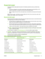 Page 21Supported paper
The device produces high-quality documents in the fastest possible time when you follow these 
guidelines: 
● The device is designed to work with a broad ra nge of plain papers for general-office use. For 
optimum performance, use paper from the list of recommended papers. 
● Always configure the tray for the correct paper type, and select the correct type from the printer 
driver. 
Before using any paper, verify that it is of good  quality and is free of cuts, nicks, tears, spots, loose...