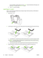 Page 30If you are loading a custom paper size, touch Custom. Type the dimensions of the paper, and 
then touch  OK to return to the Modify Tray screen. 
e. Touch OK to save the settings.
Load Trays 2, 3, and 4
Trays 2, 3, and 4 hold many standard sizes and types of paper. Each tray holds up to 500 sheets of 
75 g/m2 (20 lb bond) paper. 
1. Open Tray 2, 3, or 4.
2.Load the paper, whole reams at a time. Always place the long edge along the front side of the tray.
● Load letterhead or preprinted paper with the...