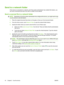 Page 52Send to a network folder
If the device is connected to a network, and if the system administrator has enabled this feature, you 
can scan a document and save it as a file in a folder on the network.
Send a scanned file to a network folder
NOTE: Depending on how the system administrator has configured the device, you might need to sign 
in to the device to use this feature.
1. Place the original document face-down on the glass or face-up in the document feeder. 
2. From the Home screen, touch Network...