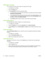 Page 74Shift images on the page
You can adjust the placement of the image on the page toward any edge. 
1. On the File menu, click Print. 
2. Open the Finishing menu. 
3. On the Image Shift tab, select the appropriate settings. 
● You can adjust the front and back sides independently by specifying measurements for  Front 
Side Shift  and Back Side Shift. 
● You can adjust the front and back sides by the same amount, but in opposite directions. This 
is useful for creating a wider margin along the binding edge....