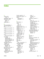 Page 97Index
A 
address book
e-mail 42 
administrator, system 76 
attachments, e-mail
options 43 
send 41 
Attention light 9 
B 
back view (left side) 4 
back view (right side) 4
Bin 1 
paper sizes supported 19 
Bin 2 
paper sizes supported 19 
Bin 3
paper sizes supported 19 
Bin 4 
paper sizes supported 19
Bin 5 
paper sizes supported 19 
bins, output
capacities 19
optional finishers 6 
select from Macintosh 62 
select from Windows 54
single, locate 5 
blank pages, insert from 
Windows 57
booklet settings...