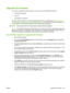 Page 119
Upgrade the firmware
If you need to upgrade the device firmware, you can use any of the following methods.
●Use HP Web Jetadmin
● Use FTP
● Use Windows commands
For each of these methods,  you must first download the firmware update file from 
www.hp.com/go/
CM8060edgeline_sw or www.hp.com/go/CM8050edgeline_sw , and save the file on the network or on
your computer. The file has the exte nsion .RFU (remote firmware upgrade).
NOTE:The device must be in the ready st ate to accept a firmware upgrade....