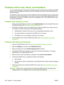 Page 264
Problems with E-mail, Alerts, and AutoSend
You can use the information in this section to identify and resolve problems that are related to the SMTP
server for the E-mail digital send feature and for the  notification server that is used for the Alerts and
AutoSend features.
It is possible to use the same server for the E-mail f eature and for the notification server, as long as that
server does not require authentication. If you want to  use a server that requires authentication for the
E-mail feature,...