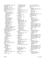 Page 303
size specifications, device 256
Sleep button 12
Sleep Delay 102,  129
Sleep Mode 102,  131
Sleep Schedule 91,  102,  130
SMTP server settings 42
softwarecolor use, restrict 74
Customization Wizard forWindows 28
drivers included 4
included 23
install 26
Linux and UNIX 24
network installation 21
operating systems supported 24
part numbers 226
silent installation 32
software license agreement 268
third-party 92
uninstall from Macintosh 27
uninstall from Windows 27
Solution Installer 92
solve problems.  See...