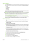 Page 85
Sign-in methods
On the Sign In Methods  tab, you can select the authentication  method that the device uses when users
sign in to the device at the control panel. Select one of the following for the  Default Sign In Method:
● LDAP
● Local Device
● Windows
● Novell NDS
If you have installed any third-party sign-in solutions, th ey also appear in this list. See the documentation
that came with the solution for informat ion about setting up the sign-in method.
NOTE:Each of these sign-in methods can be...