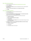 Page 93
Step 1: Set the color access-control level1.Open the embedded Web server. See 
Open the embedded Web server on page 40.
2. Select the  Settings tab.
3. Select  Restrict Color/Limits  from the menu on the left side of the screen, and then select the
Restrict Color  tab.
4. In the area for  Color Access Control Level , select Custom Access Control .
5. Click  Apply .
Step 2: Set the device access-control level 1.Select  Device Sign In  from the menu on the left side of the screen.
2. Select the  Device...