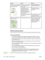 Page 126
ProblemCauseSolution
The colors on the printed page
do not match the colors as they
appear on the screen.
AaBbCcAaBbCc
AaBbCc
AaBbCc
AaBbCc
The colors on your computer
monitor might differ from the
device output.Select  Screen Match  in the
Color  tab of the printer driver.
If extremely light colors or
extremely dark colors on
screen are not printing, your
software program might
interpret extremely light colors
as white or extremely dark
colors as black.If possible, avoid using
extremely light or...