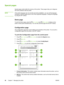 Page 90
Special pages
Special pages reside within the memory of the printer. These pages help you to diagnose
and solve problems with the printer.
NOTE
If the printer language was not correctly set  during installation, you can set the language
manually so that the pages print in one  of the supported languages. Change the language
by using the HP Toolbox.
Demo page
To print the Demo page, press the  ( LEFT ARROW) and  (RIGHT ARROW) buttons on the
printer control panel simultaneously. You can also print this...