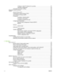 Page 8
Configure a static IP address for my printer .......................................................81
Automatic configuration .......................................................................................82
Link speed and duplex settings ...........................................................................................82
Supported network protocols ................................................................................................... .............84
TCP/IP...