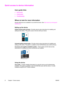 Page 18Quick access to device information
User guide links
●Device parts
●
Control panel
●
Troubleshooting
Where to look for more information
Several references are available for use with this device. See http://www.hp.com/support/
clj2800series.
Setting up the device
Getting started guide (printed)—Provides step-by-step instructions for installing and
setting up the device. This guide comes in the box with your device.
hpcolor LaserJet
1550•2550 series
Animated getting started guide—Provides step-by-step...