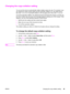 Page 85Changing the copy-collation setting
You can set the device to automatically collate multiple copies into sets. For example, if you
are making two copies of three pages and the automatic collation is on, the pages print in
this order: 1,2,3,1,2,3. If automatic collation is off, the pages print in this order: 1,1,2,2,3,3.
To use the automatic collation, the original document must fit into the memory. If it does not,
the device makes only one copy and a message appears notifying you of the change. If that...