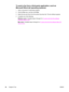 Page 100To send a fax from a third-party application, such as
Microsoft Word (all operating systems)
1. Open a document in a third-party program.
2. Click the File menu, and then click Print.
3. Select the fax print driver from the printer drop-down list. The fax software appears.
4. Complete one of the following:
Windows users: Complete steps 2 through 5 in 
To send a fax from the software
(Windows 2000 or XP).
Mac users: Complete steps 2 through 6 in 
To send a fax from the software (Mac OS
10.2 or 10.3)....