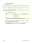 Page 29Supported media sizes
Table 1-9  Supported media sizes
Input trayLetterLegalA4A58.5 x 13Executive
(JIS)B5 (JIS)CustomStatementEnvelope1
Tray 1
Tray 2,
tray 3  
1Supported envelope sizes are #10, Monarch, C5, DL, and B5.
Table 1-10  Automatic 2-sided printing 1
Media sizeDimensionsWeight and thickness
Letter216 x 279 mm (8.5 x 11 in)60 to 120 g/m2 (16 to 32 lb bond)
Legal216 x 356 mm (8.5 x 14 in)
A4210 x 297 mm (8.3 x 11.7 in)
8.5 x 13216 x 330 mm (8.5 x 13 in)
1Automatic 2-sided printing on weights...