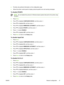 Page 61●Provides only pertinent information on the configuration page
● Allows the printer control panel to display protocol-specific error and warning messages
To disable IPX/SPX
NOTE
Do not disable this protocol in Windows-bas ed systems that print to the printer using
IPX/SPX.
1. Press  Menu.
2. Press 
 to highlight  CONFIGURE DEVICE, and then press .
3. Press 
 to highlight  I/O, and then press .
4. Press 
 to highlight  EMBEDDED JETDIRECT , and then press .
5. Press 
 to highlight  IPX/SPX, and then press...