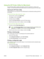 Page 43
Using the HP Printer Utility for Macintosh
Use the HP Printer Utility to configure and maintain a printer from a Mac OS X  v10.2.8 or v10.3
computer. This section describes several functions that you can perform through the HP Printer Utility.
Opening the HP Printer Utility
The process that you use to start the HP Printer Utility depends on the Macintosh operating system that
you are using.
To open the HP Printer Utility in Mac OS X  v10.2.8
1.Open the Finder, and then click  Applications.
2. Click...